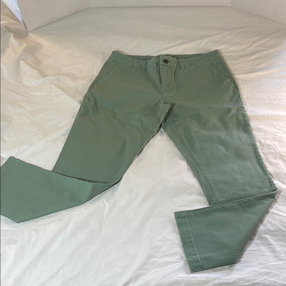 Prince & Fox Green Chinos Relaxed Fit